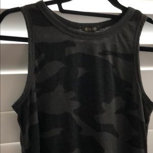 Camo tank top